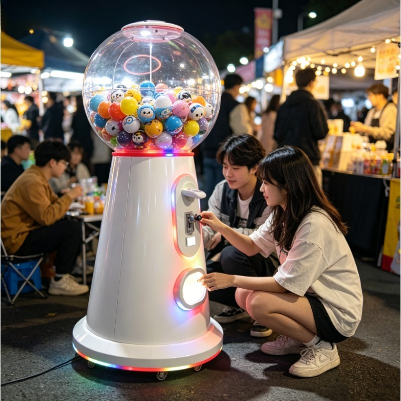 Arcade Vending & Laundry Revenue - Automat Gacha Arcade na Monety z