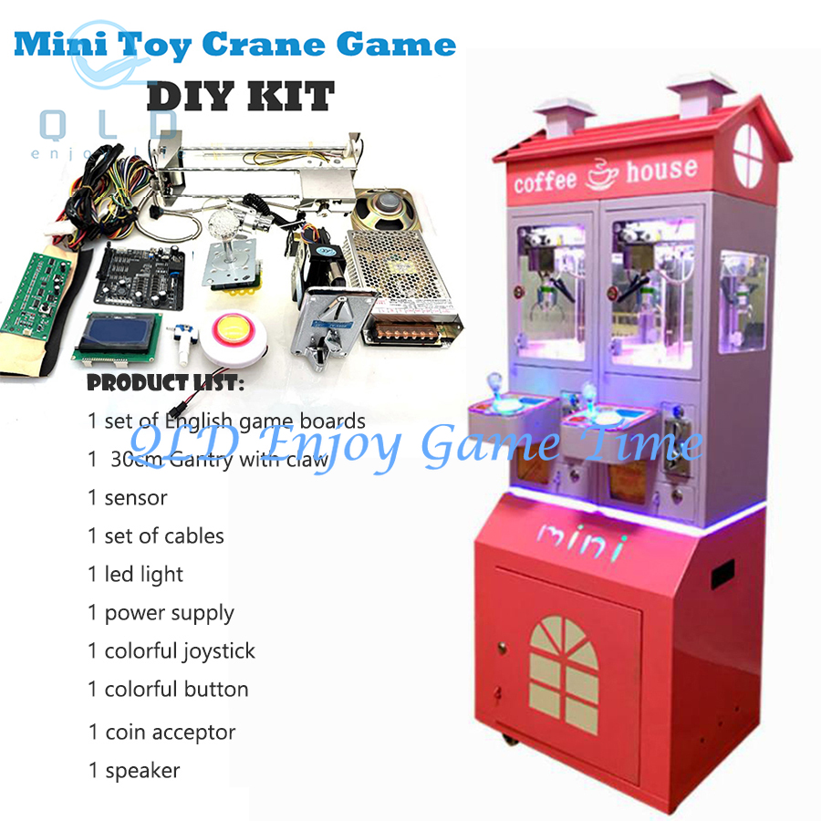 Crane Claw Motor - Mini żuraw ze stali nierdzewnej z