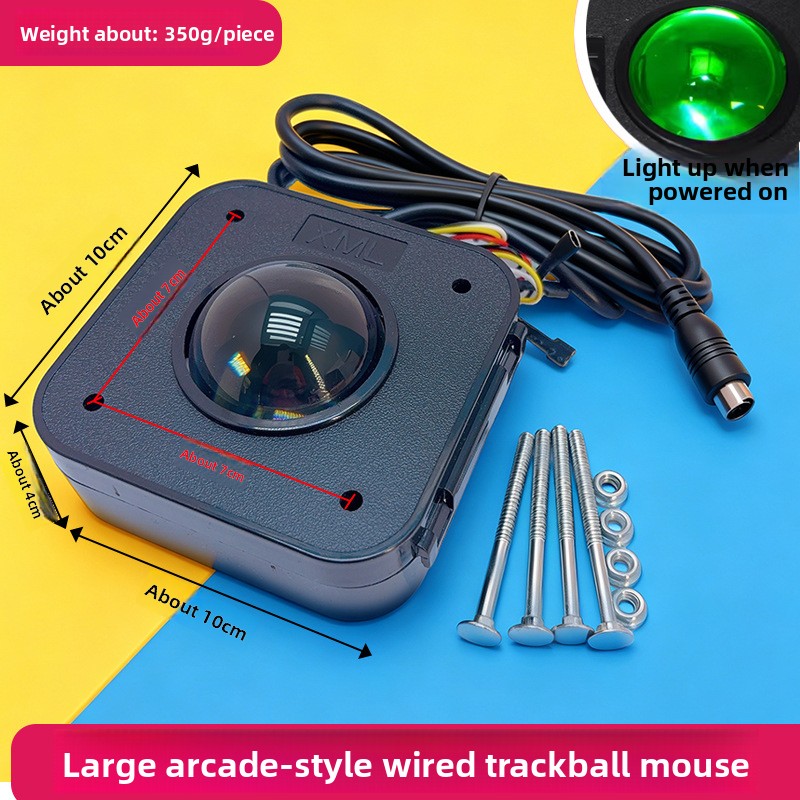 Trackball Controller Arcade - Akcesoria do gier arcade, trackball, mysz,