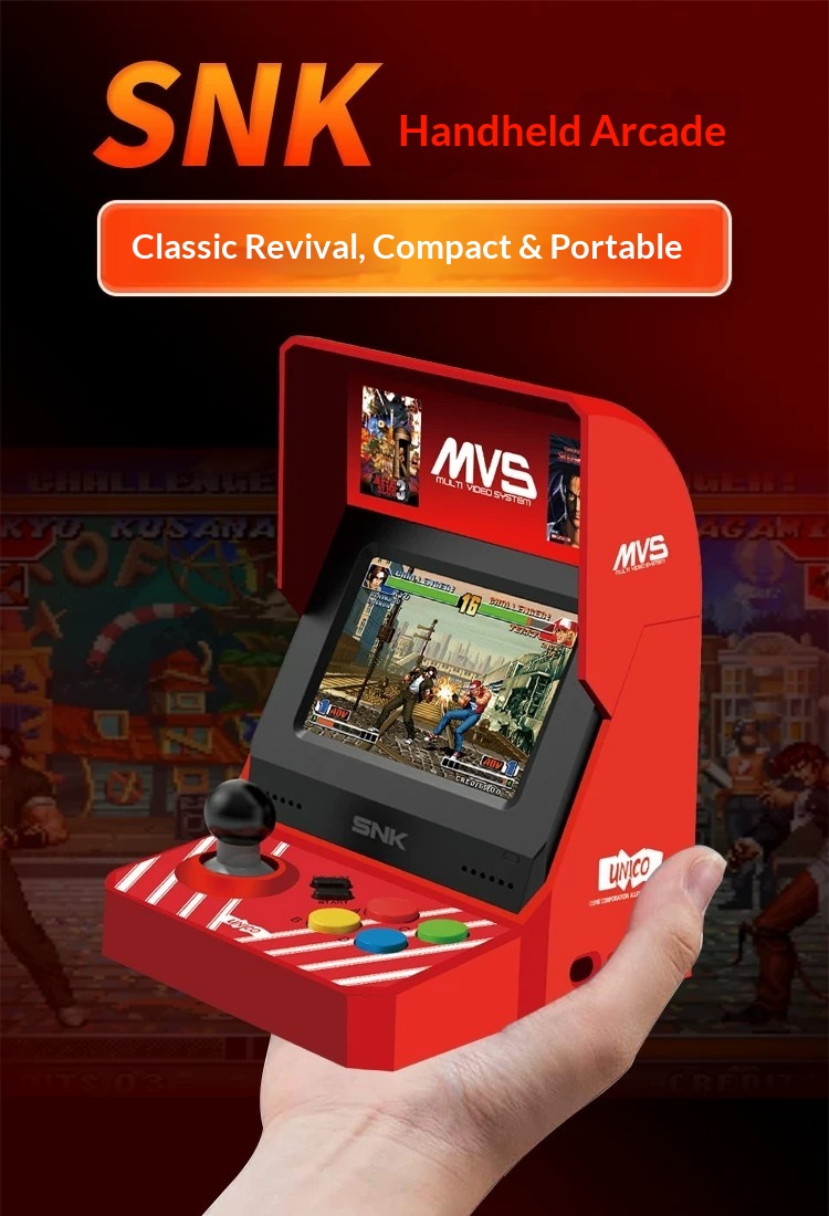Konsola arcade UNICO MVS Mini  – Arcade Game Cabinet recenzja i cena