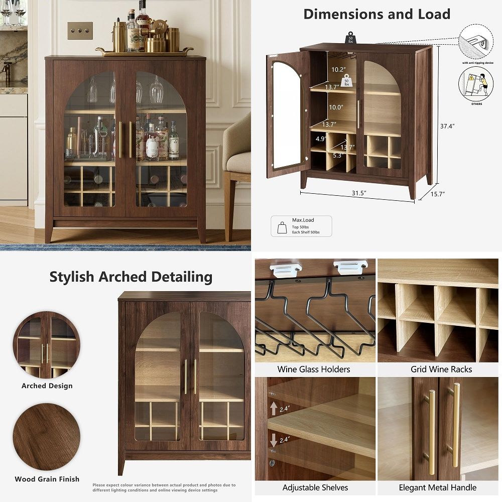 Wysoka szafka do przechowywani – Glass Cabinet Display recenzja i cena