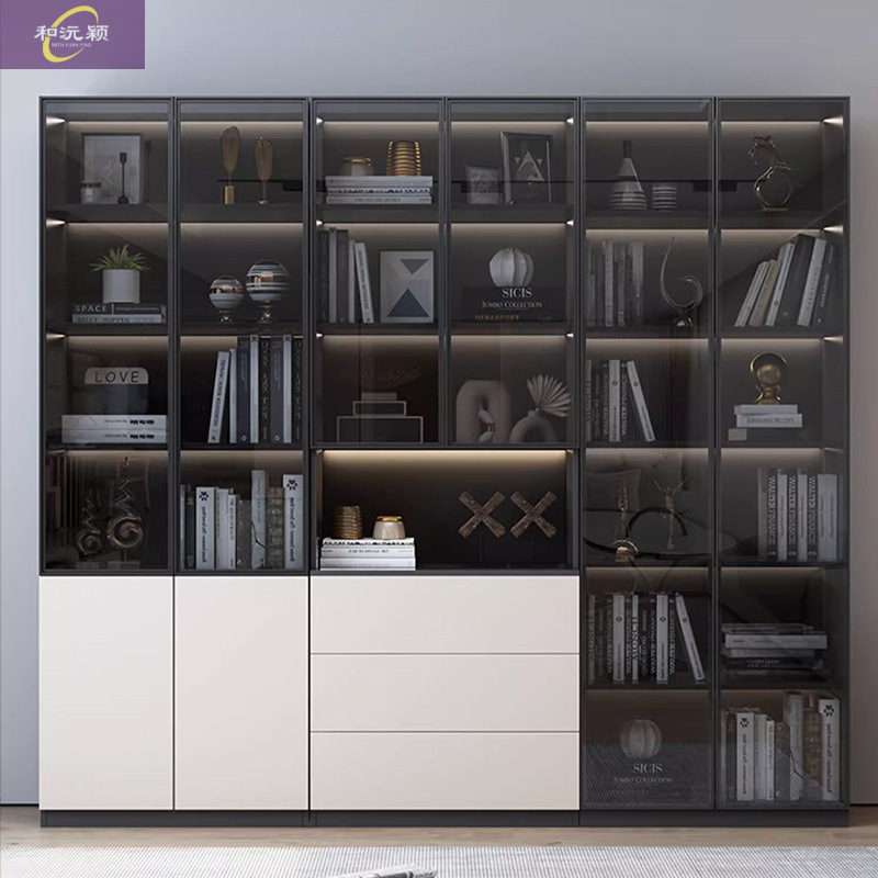 Nowoczesna, prosta szafka eksp – Glass Cabinet Display recenzja i cena